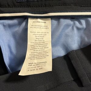 Ralph Lauren Navy Dress Pants